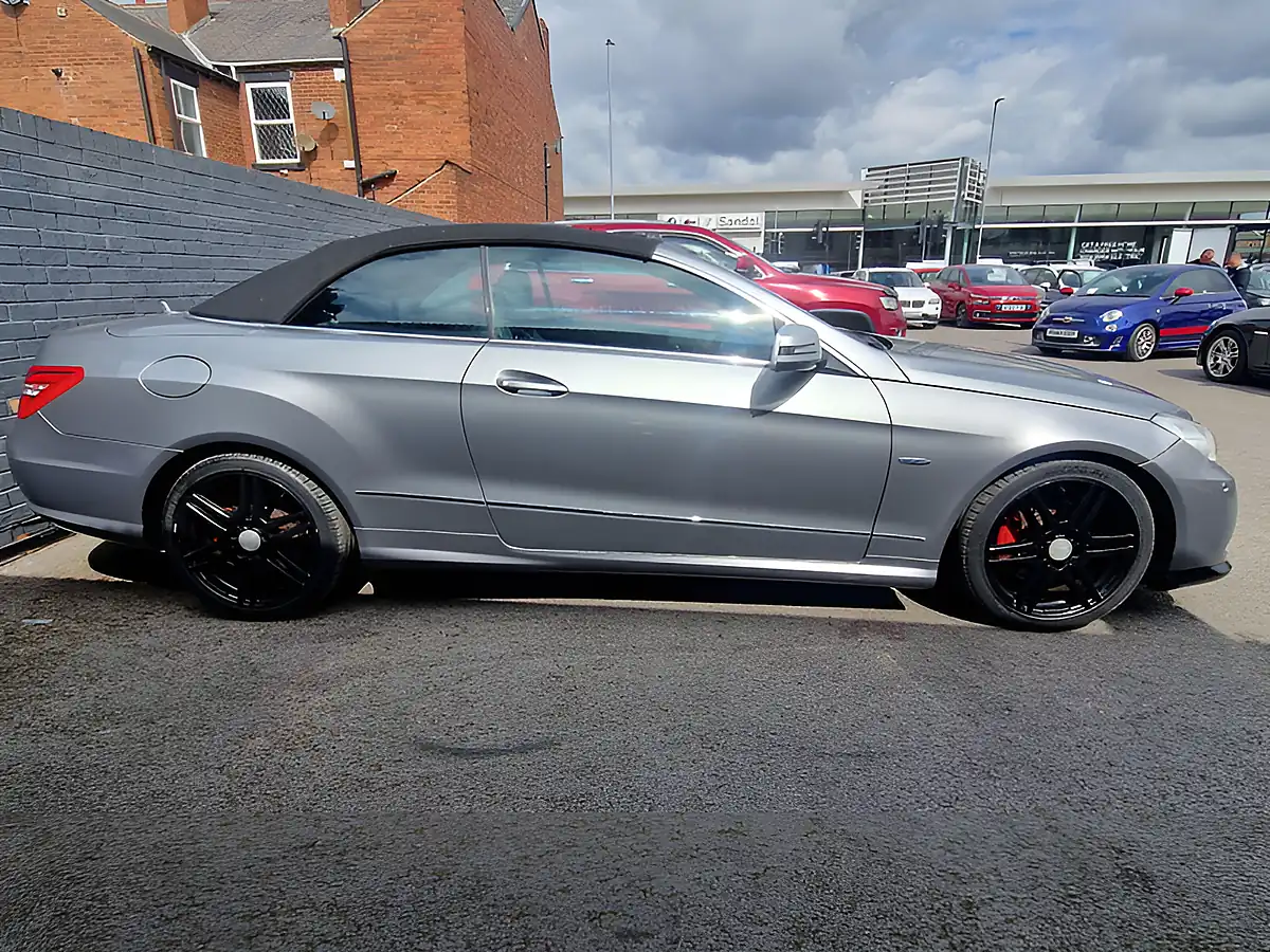 Used 2012 Mercedes-Benz E Class Sport Cabriolet Silver - Interior and Exterior details 10