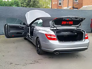 Used 2012 Mercedes-Benz E Class Sport Cabriolet Silver - Interior and Exterior details 13