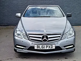 Used 2012 Mercedes-Benz E Class Sport Cabriolet Silver - Interior and Exterior details 2