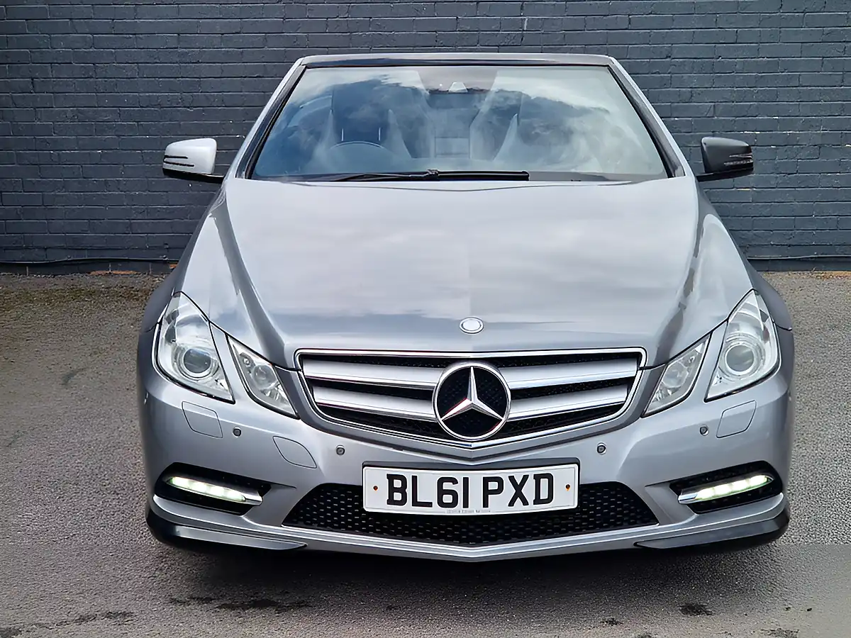 Used 2012 Mercedes-Benz E Class Sport Cabriolet Silver - Interior and Exterior details 2