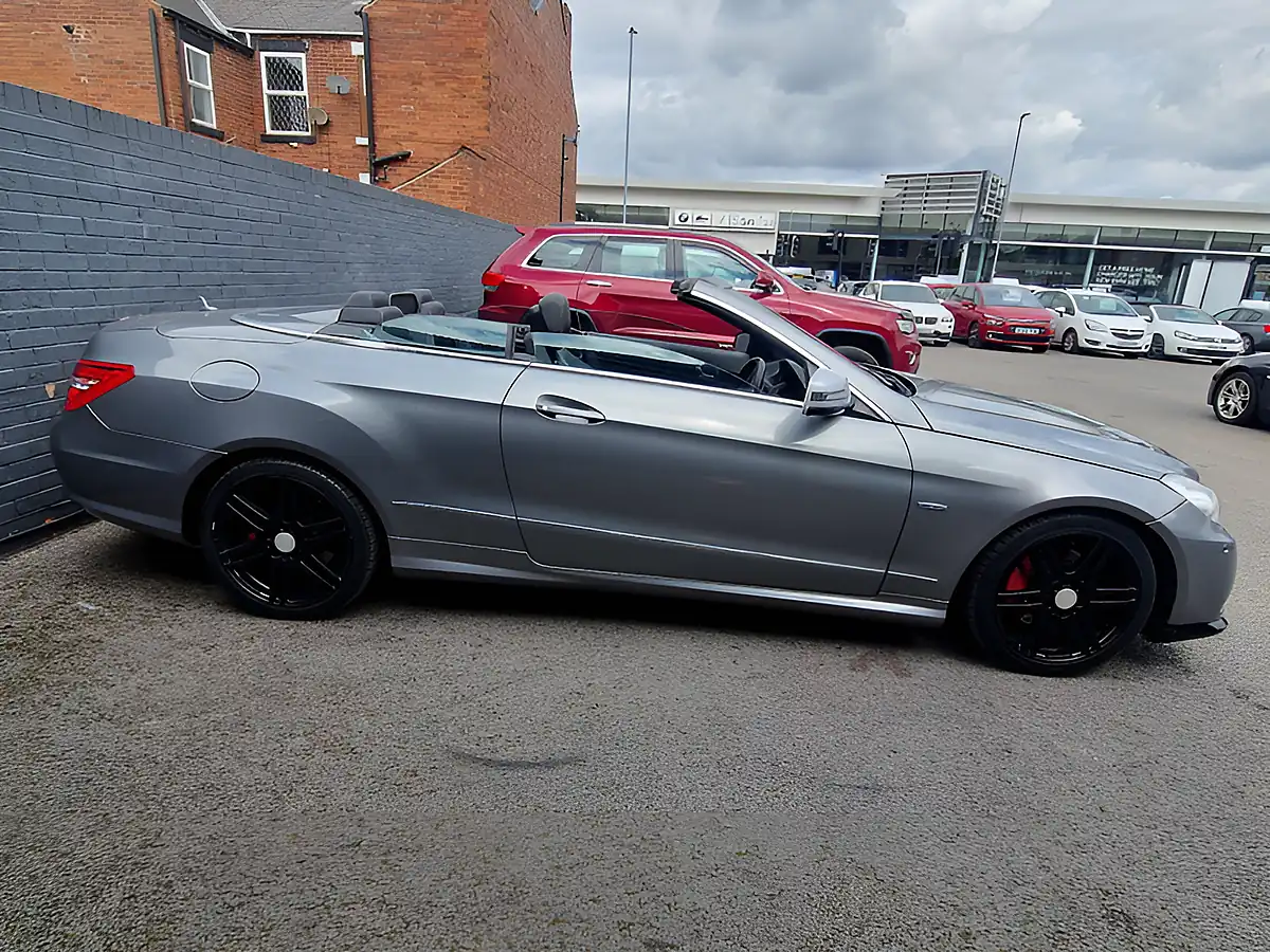 Used 2012 Mercedes-Benz E Class Sport Cabriolet Silver - Interior and Exterior details 5
