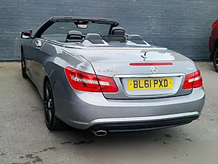 Used 2012 Mercedes-Benz E Class Sport Cabriolet Silver - Interior and Exterior details 6