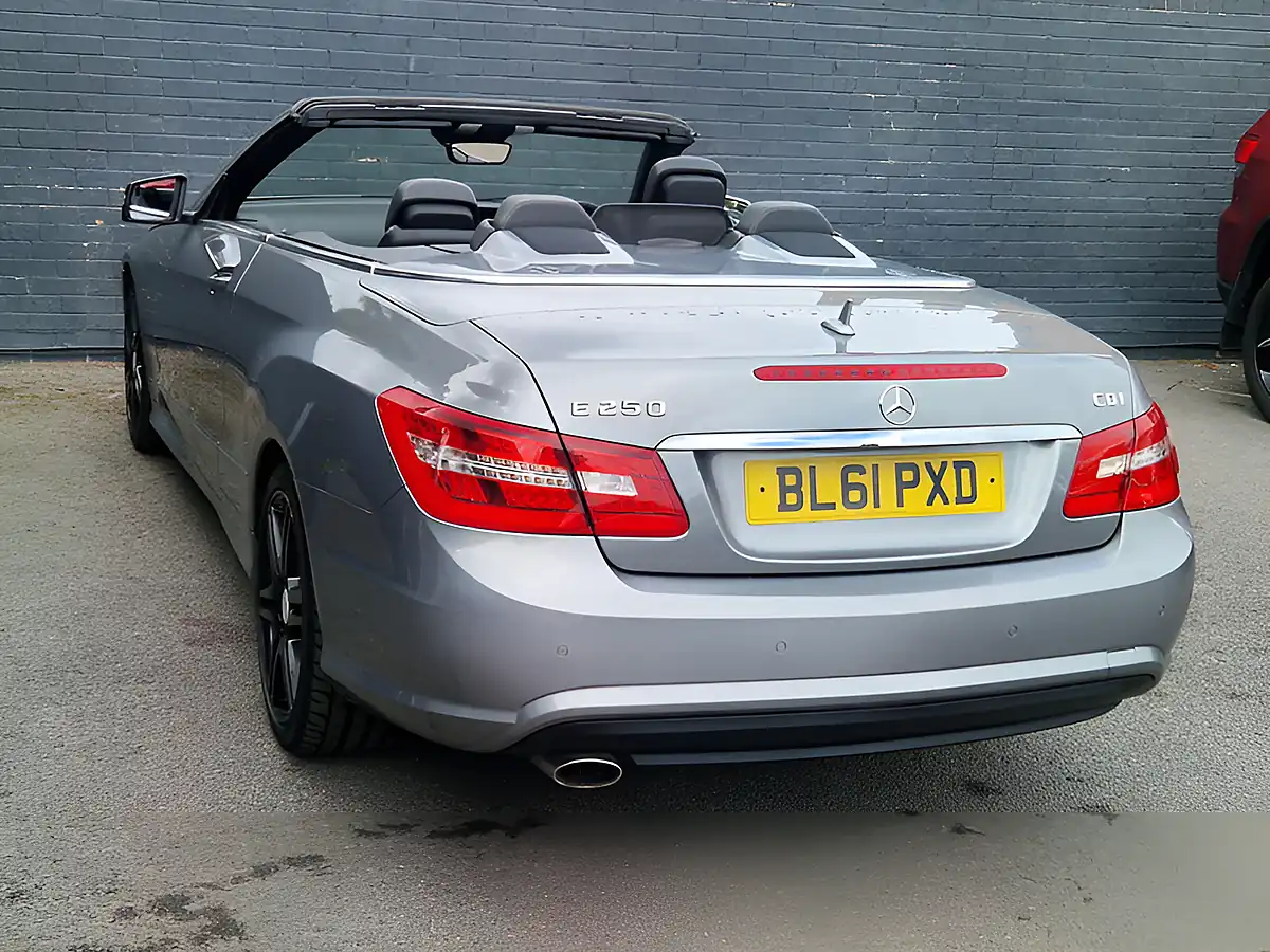 Used 2012 Mercedes-Benz E Class Sport Cabriolet Silver - Interior and Exterior details 6