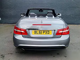 Used 2012 Mercedes-Benz E Class Sport Cabriolet Silver - Interior and Exterior details 7