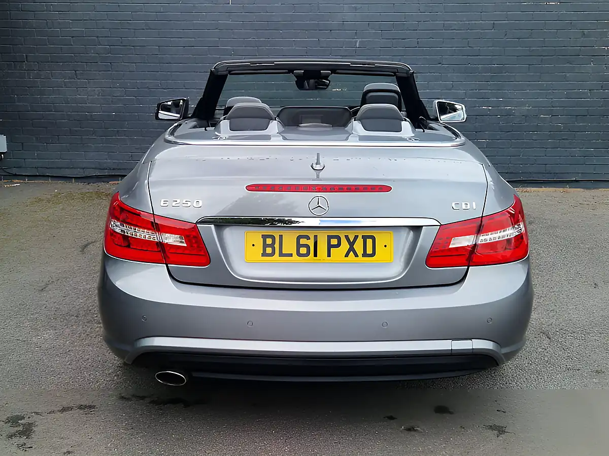 Used 2012 Mercedes-Benz E Class Sport Cabriolet Silver - Interior and Exterior details 7
