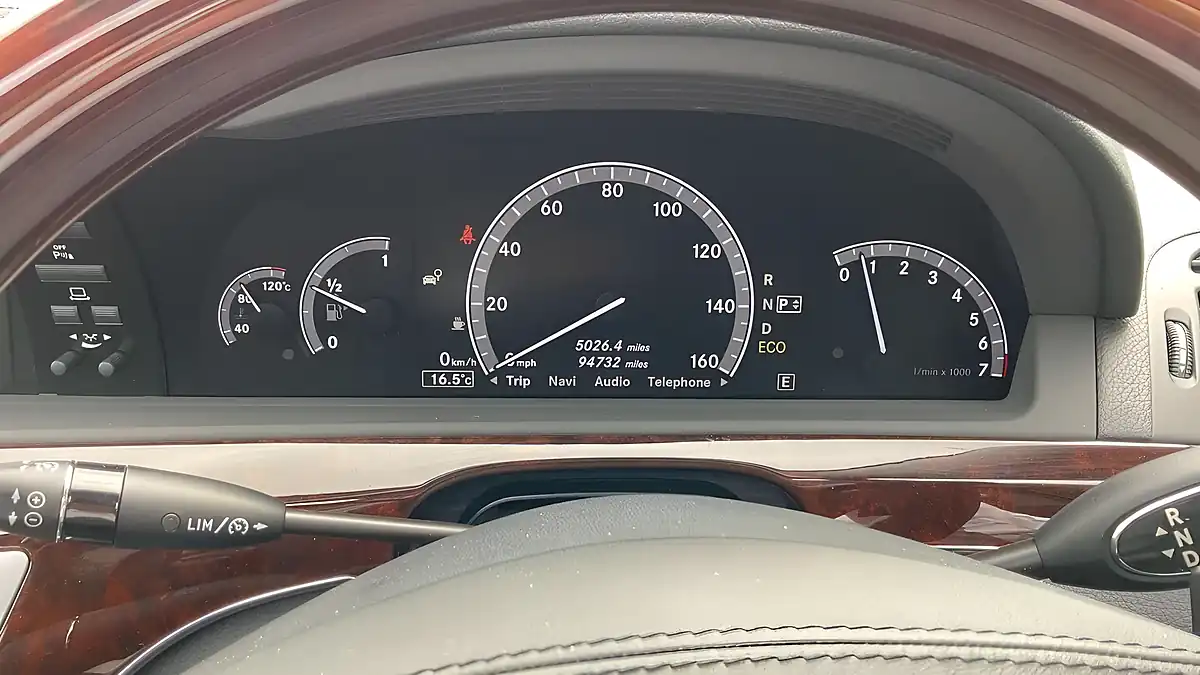 Used 2012 Mercedes-Benz S Class S500L Blueefficiency Black - Interior and Exterior details 13