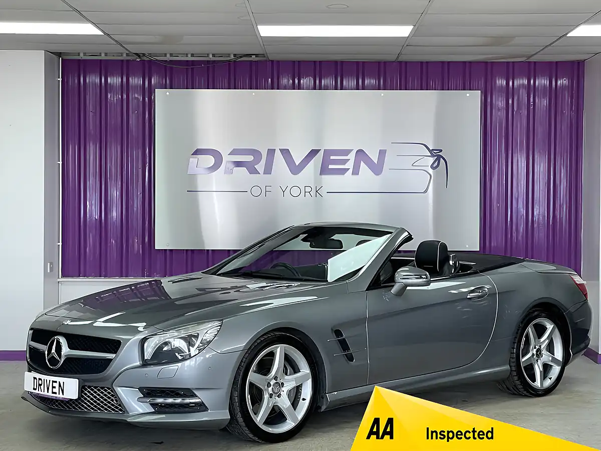 Used 2012 Mercedes-Benz Sl AMG Sports Package Palladium Silver - Front View