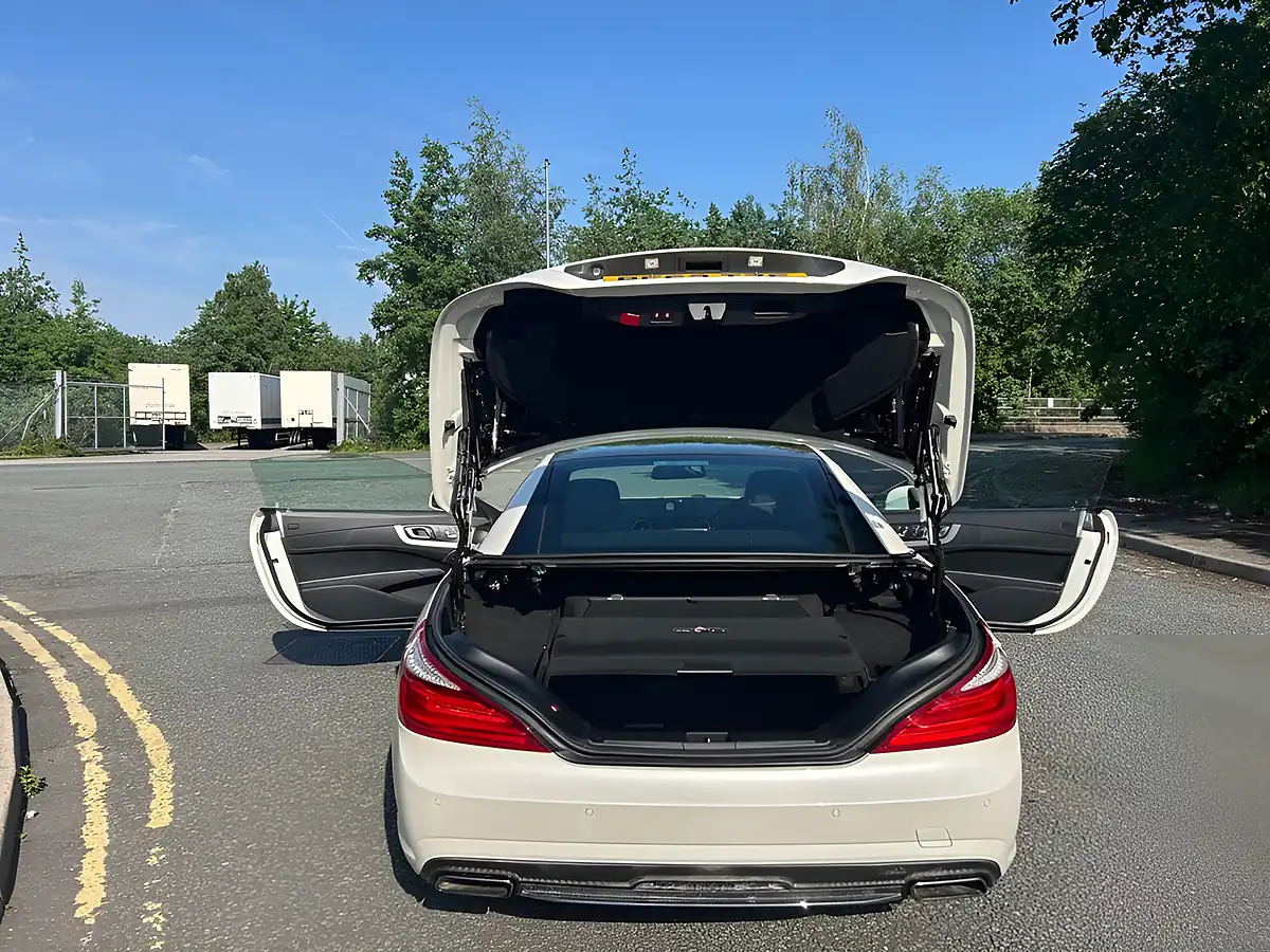 Used 2012 Mercedes-Benz Sl Class Diamond White Pearl - Interior and Exterior details 12