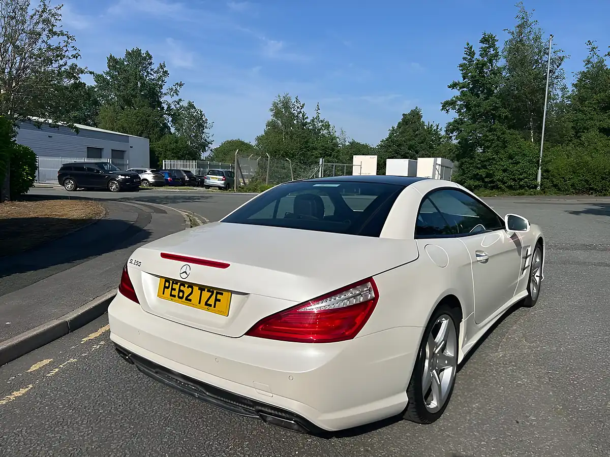 Used 2012 Mercedes-Benz Sl Class Diamond White Pearl - Interior and Exterior details 5