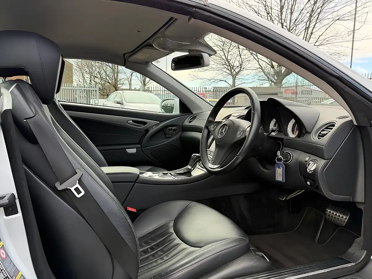 Used 2012 Mercedes-Benz Sl Convertible Silver - Interior and Exterior details 11