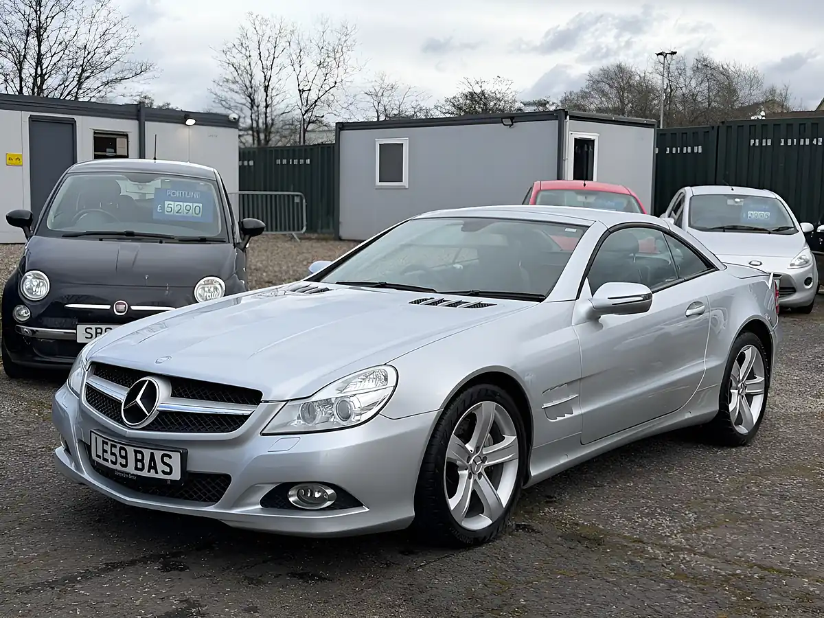 Used 2012 Mercedes-Benz Sl Convertible Silver - Interior and Exterior details 5