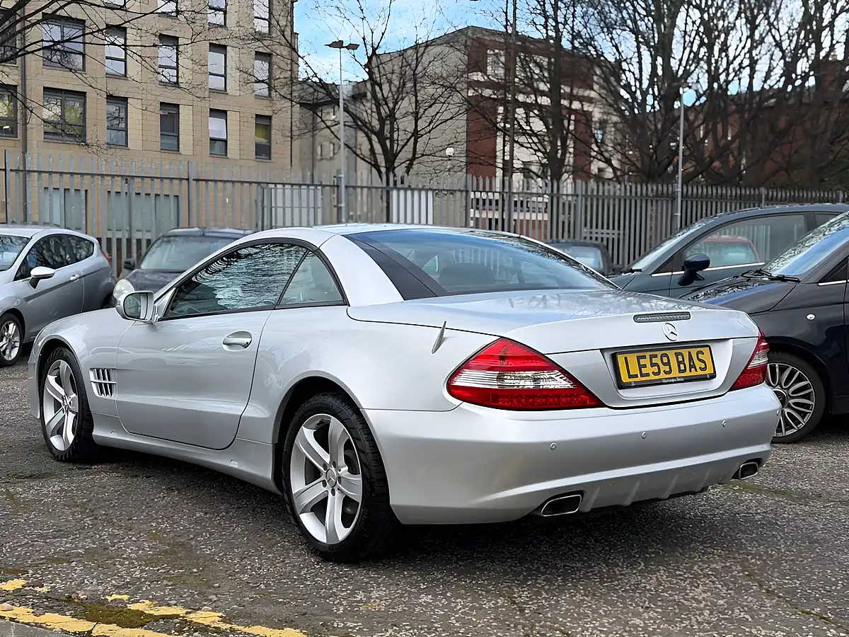 Used 2012 Mercedes-Benz Sl Convertible Silver - Interior and Exterior details 6