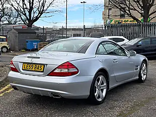 Used 2012 Mercedes-Benz Sl Convertible Silver - Interior and Exterior details 7