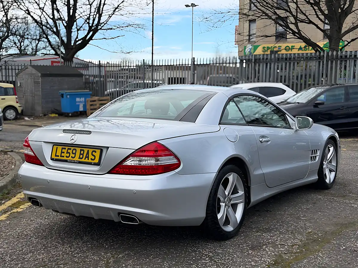 Used 2012 Mercedes-Benz Sl Convertible Silver - Interior and Exterior details 7