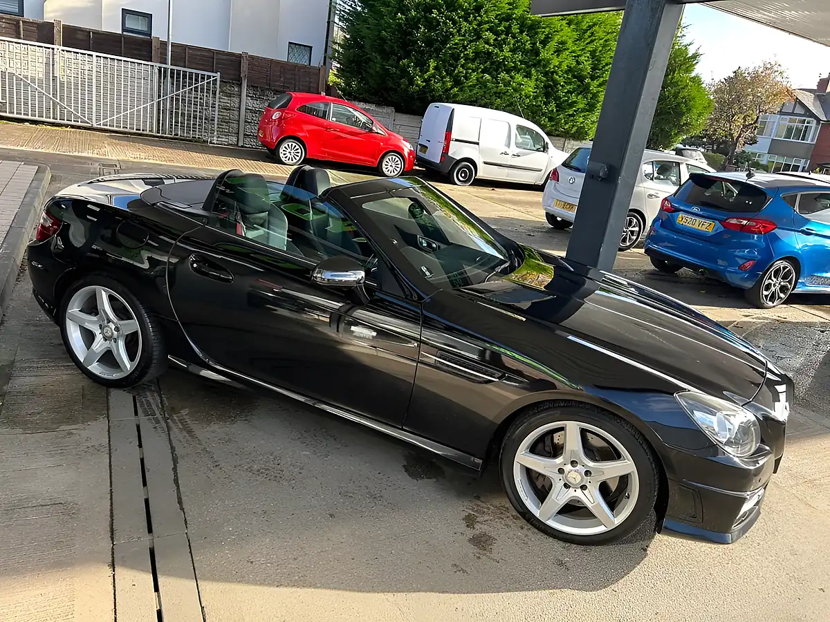 Used 2012 Mercedes-Benz Slk AMG Sport Black - Front View