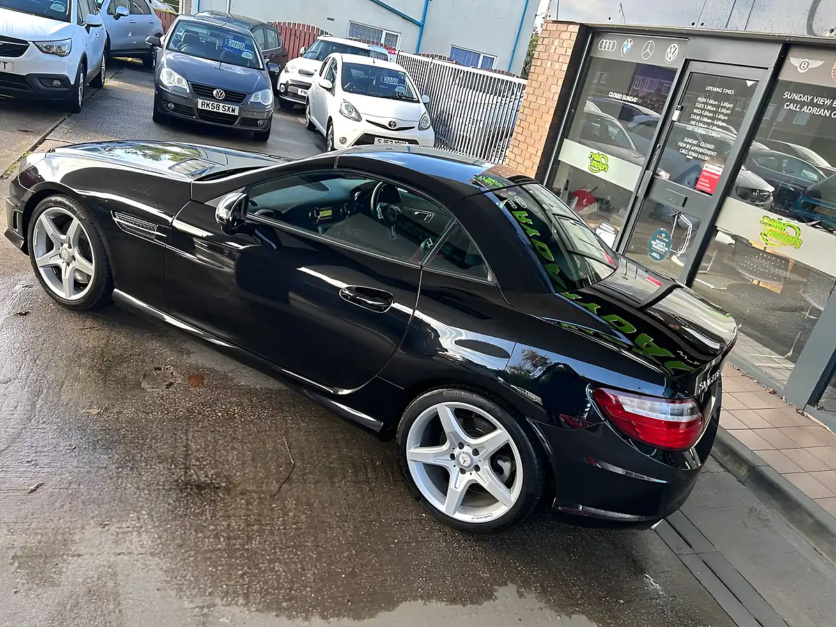 Used 2012 Mercedes-Benz Slk AMG Sport Black - Interior and Exterior details 4