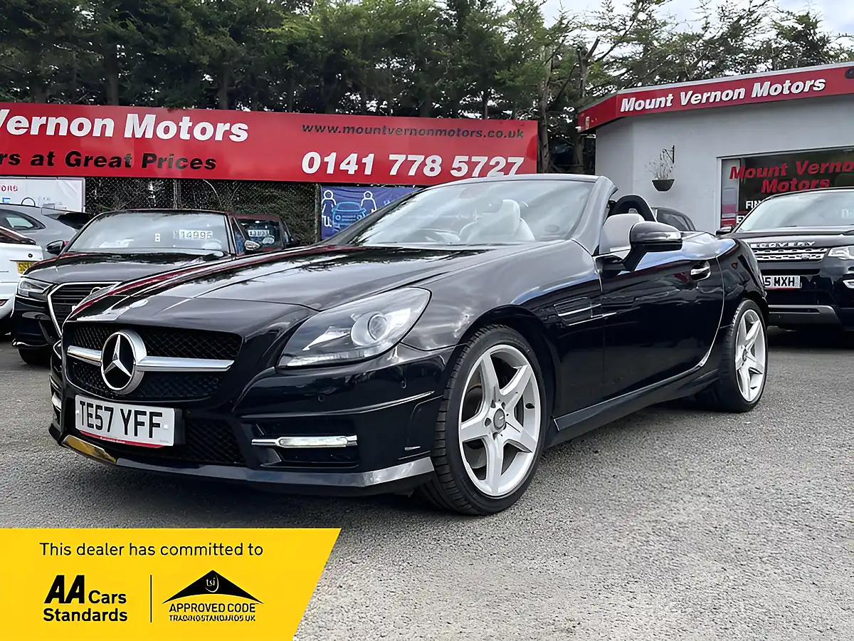 Used 2012 Mercedes-Benz Slk AMG Sport Black - Front View