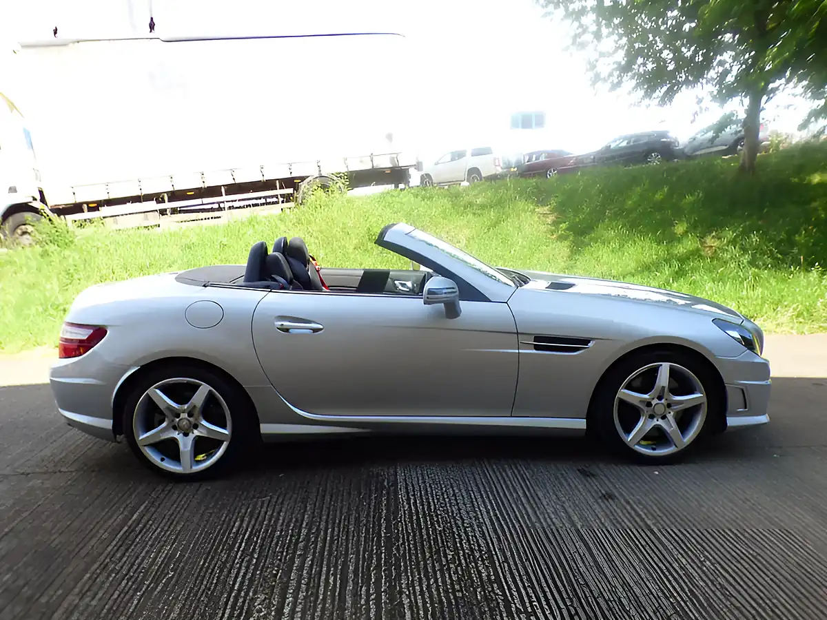 Used 2012 Mercedes-Benz Slk AMG Sport Edition 125 Silver - Interior and Exterior details 14