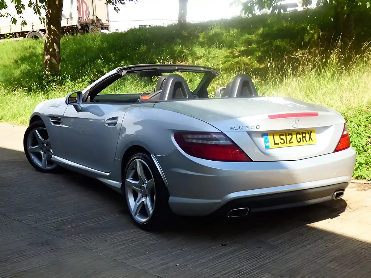 Used 2012 Mercedes-Benz Slk AMG Sport Edition 125 Silver - Interior and Exterior details 5