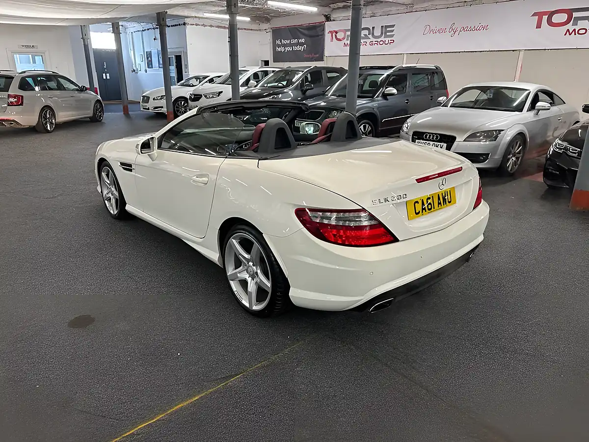 Used 2012 Mercedes-Benz Slk AMG Sport Edition 125 White - Interior and Exterior details 13
