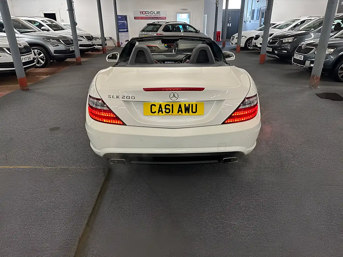 Used 2012 Mercedes-Benz Slk AMG Sport Edition 125 White - Interior and Exterior details 14