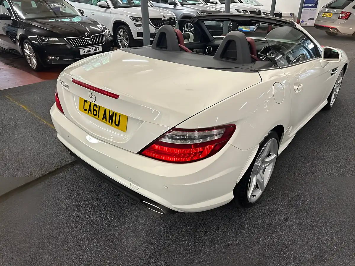 Used 2012 Mercedes-Benz Slk AMG Sport Edition 125 White - Interior and Exterior details 16