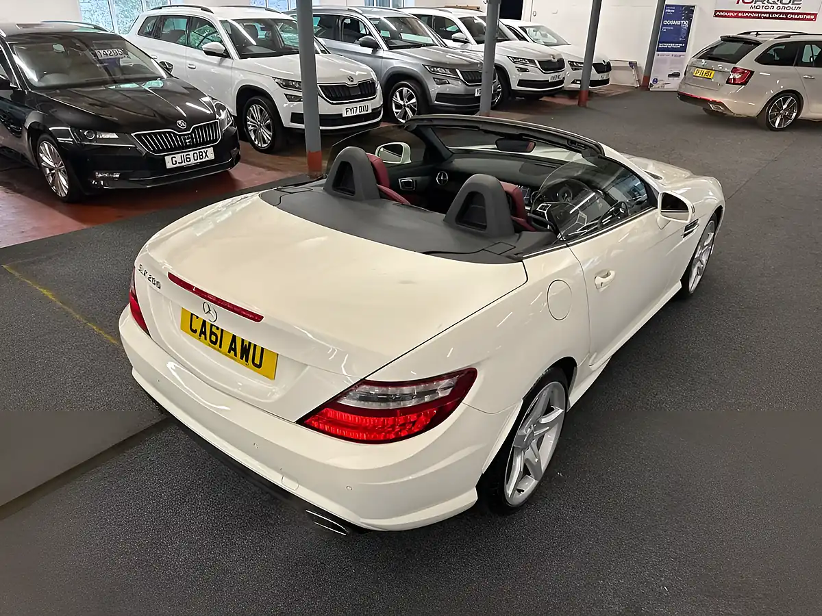 Used 2012 Mercedes-Benz Slk AMG Sport Edition 125 White - Interior and Exterior details 20
