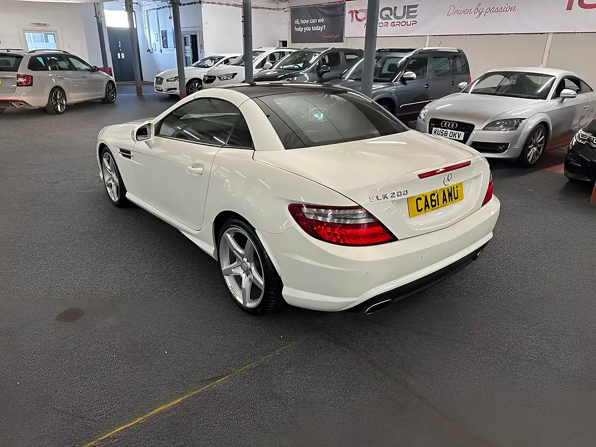 Used 2012 Mercedes-Benz Slk AMG Sport Edition 125 White - Interior and Exterior details 3