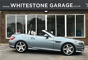 Used 2012 Mercedes-Benz Slk AMG Sport Galenite Silver - Interior and Exterior details 5