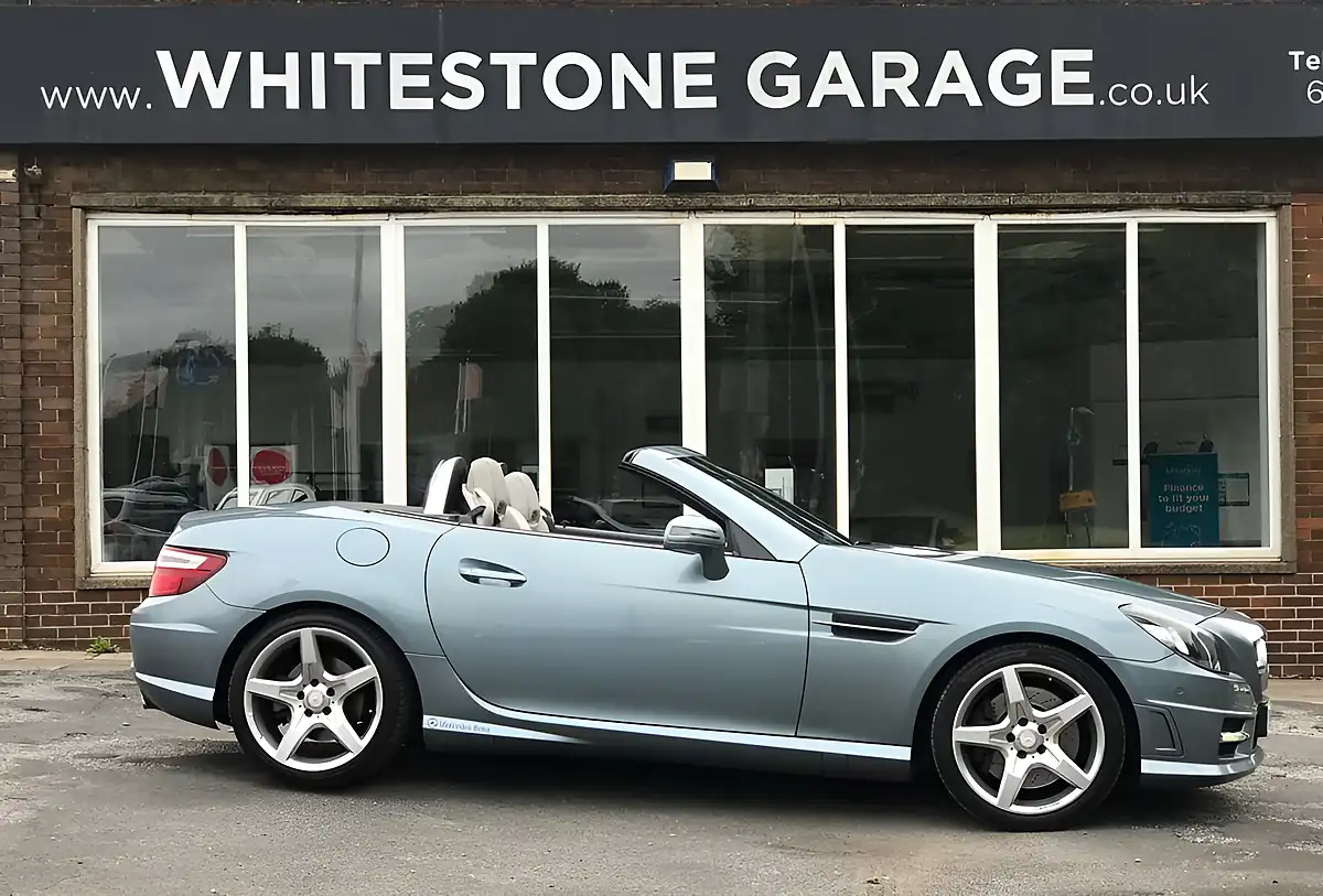 Used 2012 Mercedes-Benz Slk AMG Sport Galenite Silver - Interior and Exterior details 5