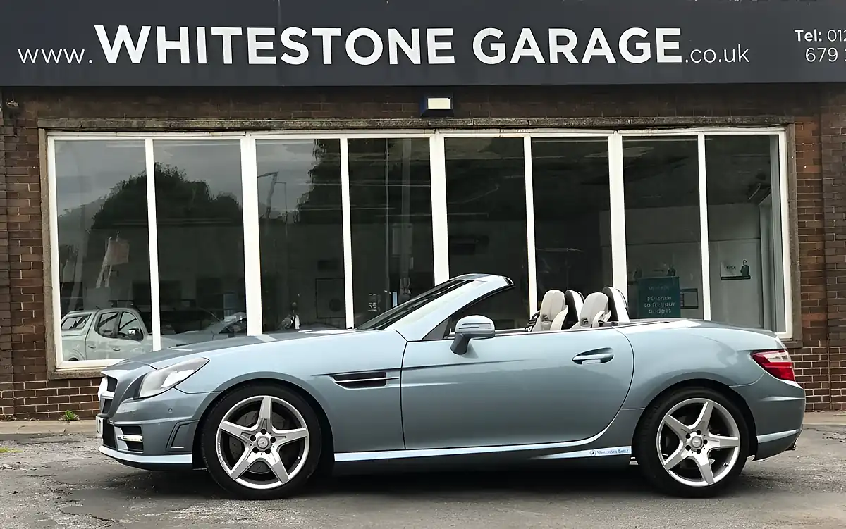Used 2012 Mercedes-Benz Slk AMG Sport Galenite Silver - Interior and Exterior details 6