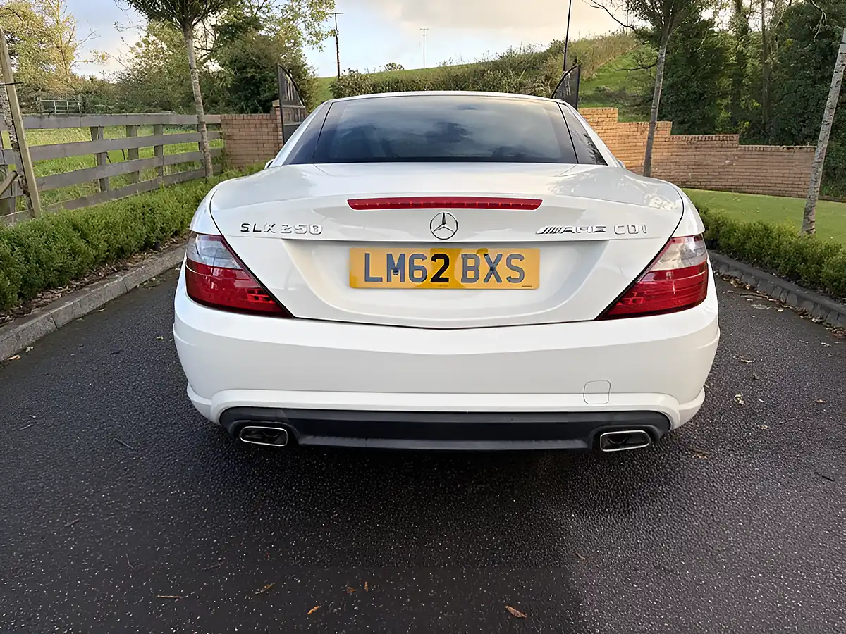 Used 2012 Mercedes-Benz Slk AMG Sport Polar White - Interior and Exterior details 10