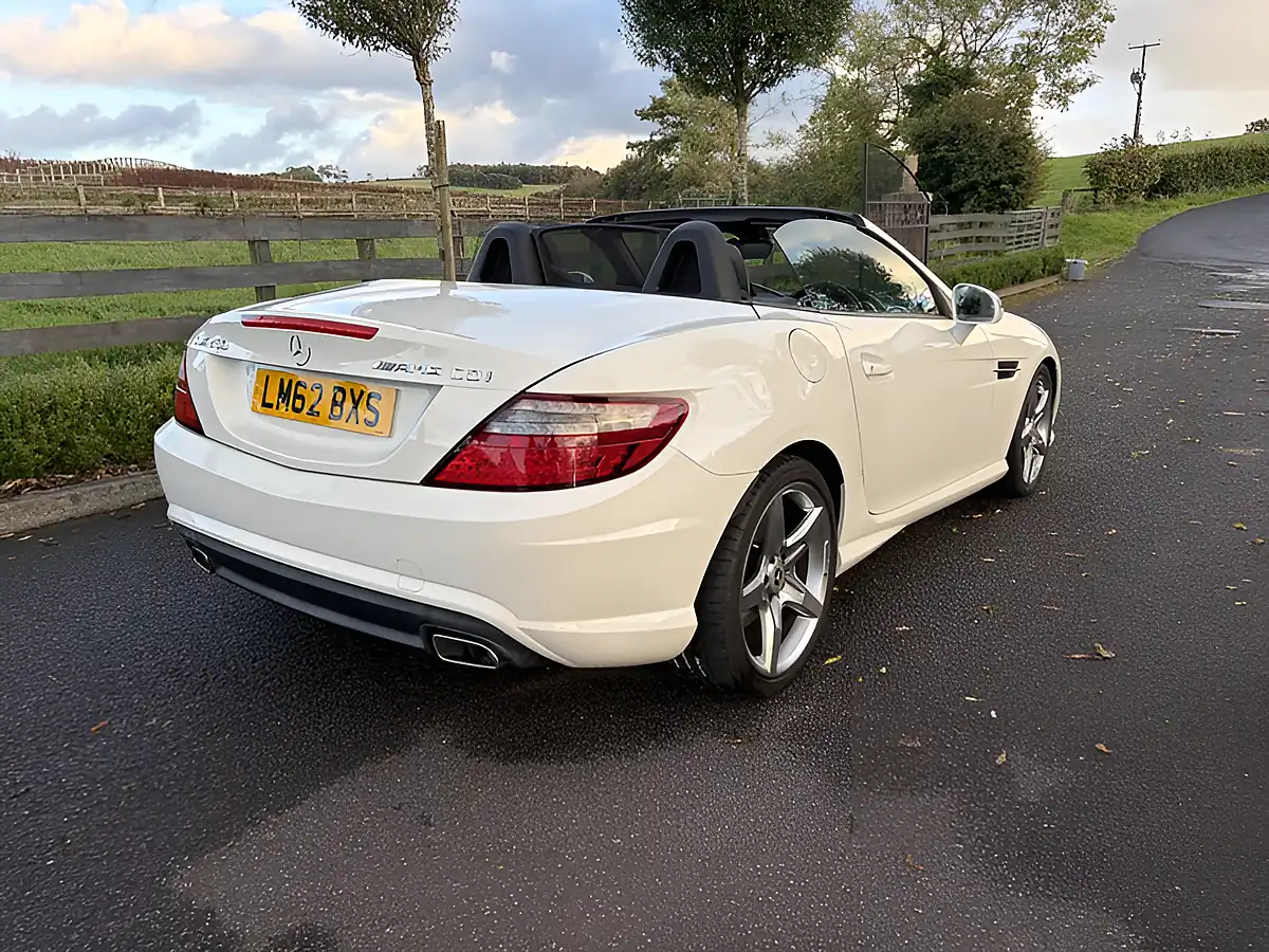 Used 2012 Mercedes-Benz Slk AMG Sport Polar White - Interior and Exterior details 12