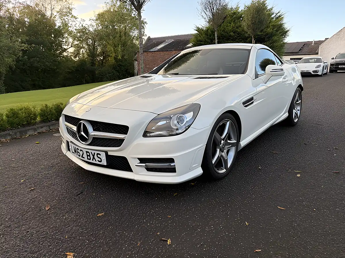 Used 2012 Mercedes-Benz Slk AMG Sport Polar White - Interior and Exterior details 6
