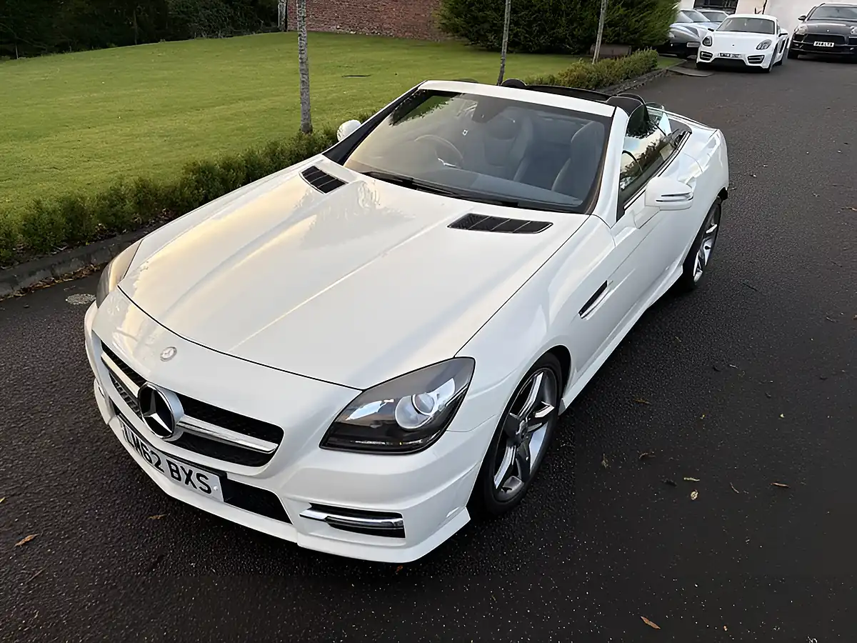 Used 2012 Mercedes-Benz Slk AMG Sport Polar White - Interior and Exterior details 7