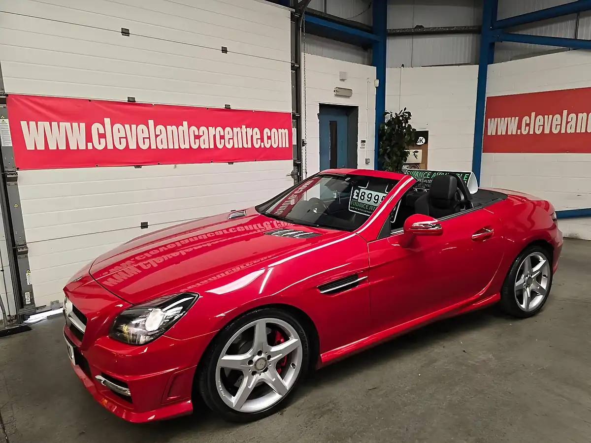 Used 2012 Mercedes-Benz Slk AMG Sport Red - Front View