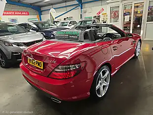 Used 2012 Mercedes-Benz Slk AMG Sport Red - Interior and Exterior details 10