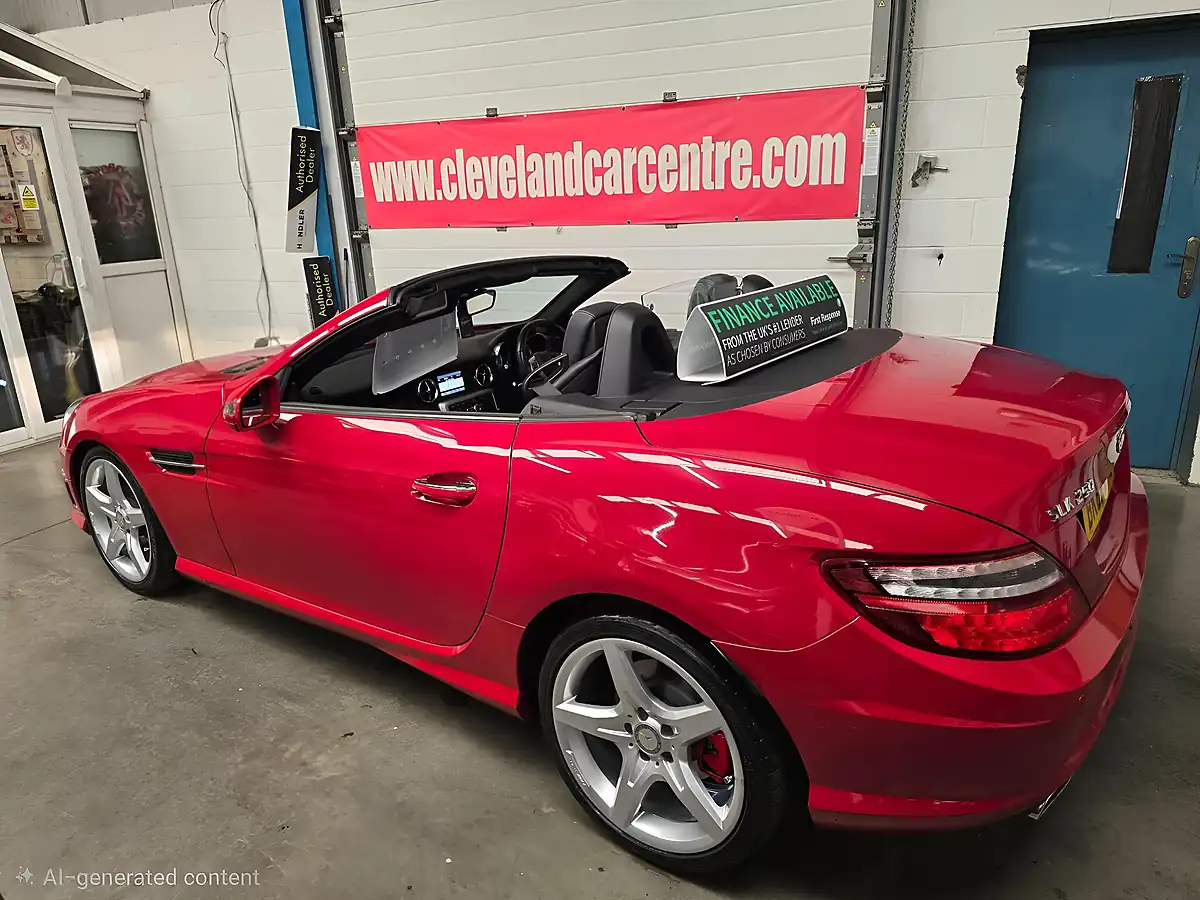Used 2012 Mercedes-Benz Slk AMG Sport Red - Interior and Exterior details 11