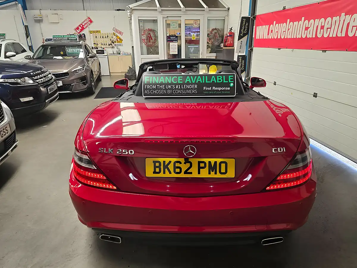 Used 2012 Mercedes-Benz Slk AMG Sport Red - Interior and Exterior details 13