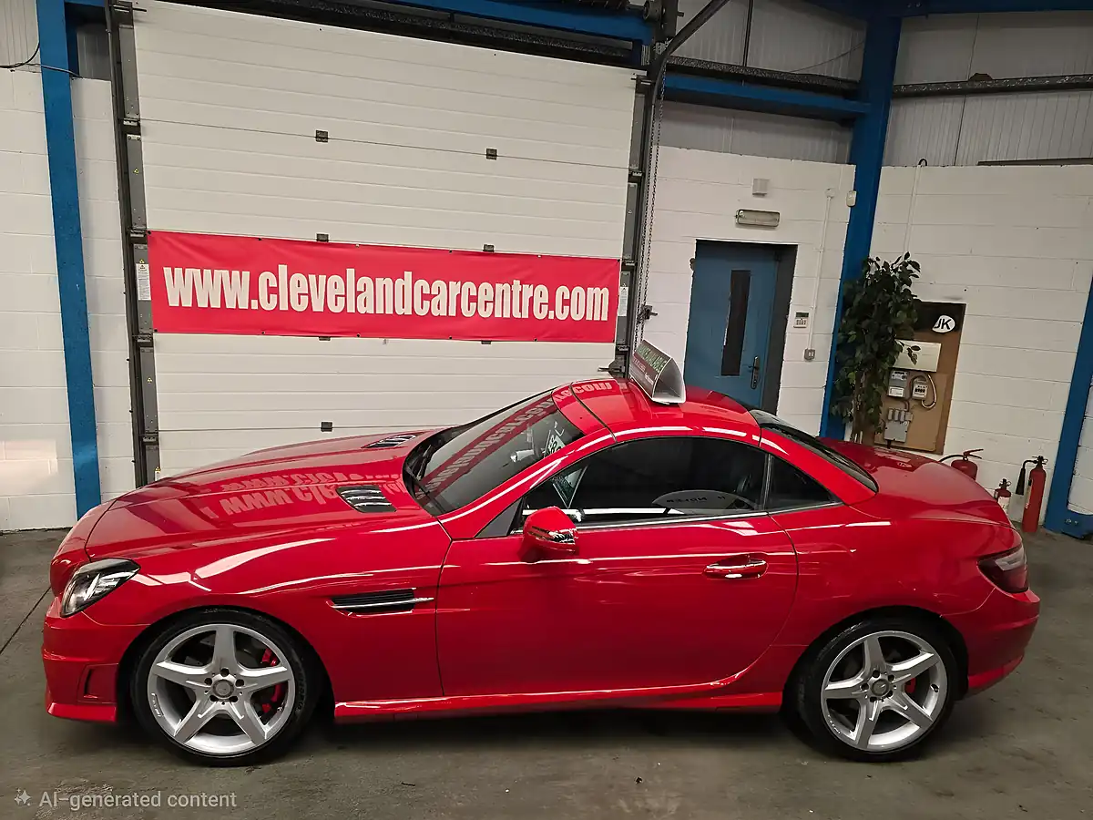 Used 2012 Mercedes-Benz Slk AMG Sport Red - Interior and Exterior details 7