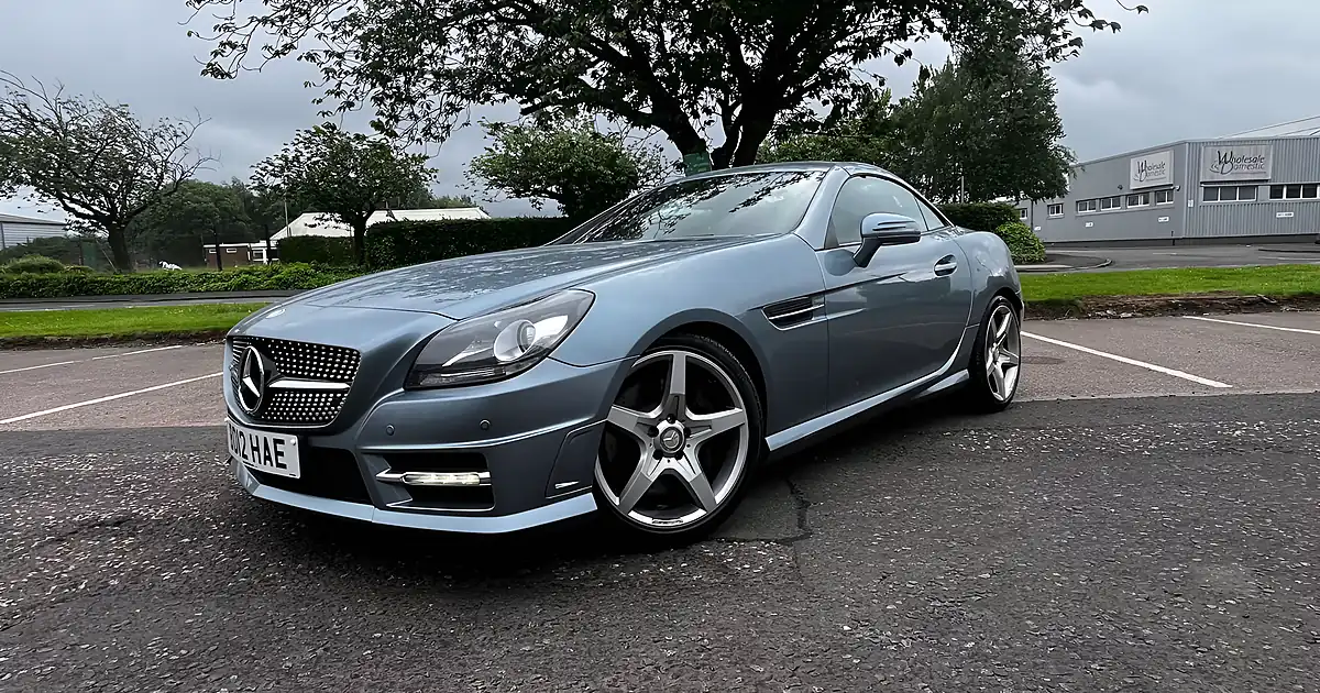 Used 2012 Mercedes-Benz Slk AMG Sport Silver - Front View