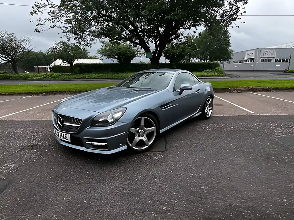 Used 2012 Mercedes-Benz Slk AMG Sport Silver - Interior and Exterior details 14