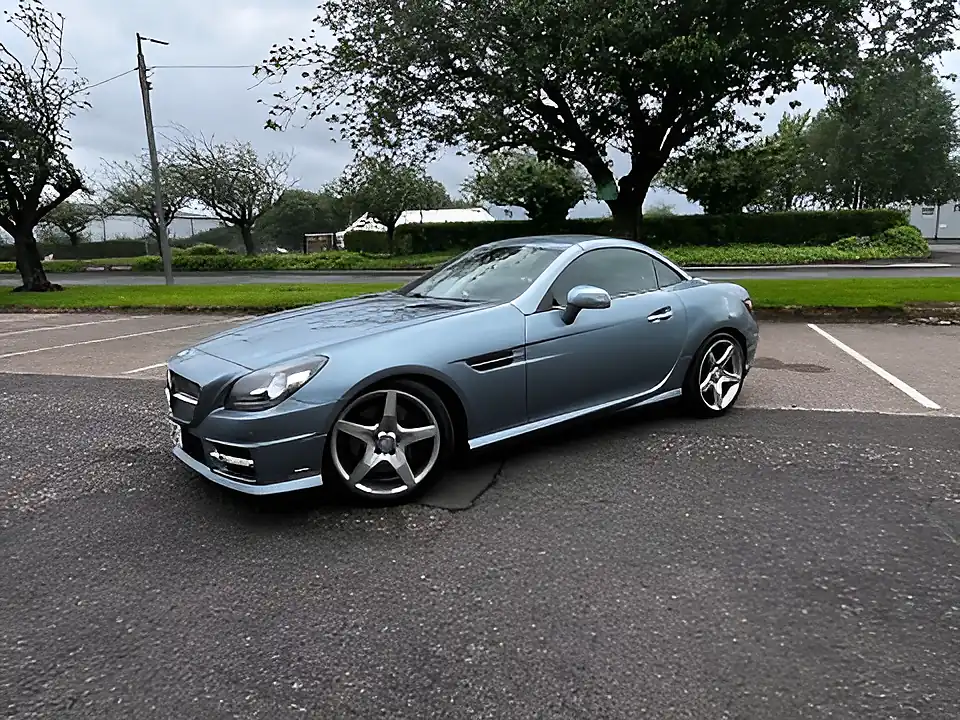 Used 2012 Mercedes-Benz Slk AMG Sport Silver - Interior and Exterior details 16