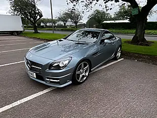 Used 2012 Mercedes-Benz Slk AMG Sport Silver - Interior and Exterior details 18