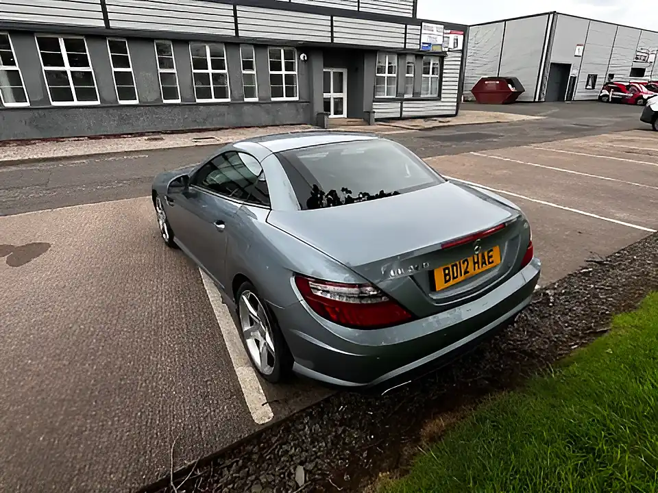 Used 2012 Mercedes-Benz Slk AMG Sport Silver - Interior and Exterior details 3