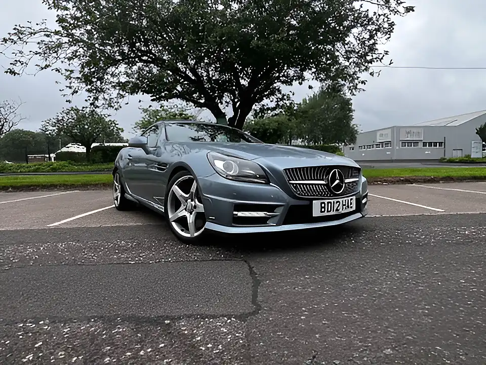 Used 2012 Mercedes-Benz Slk AMG Sport Silver - Interior and Exterior details 5