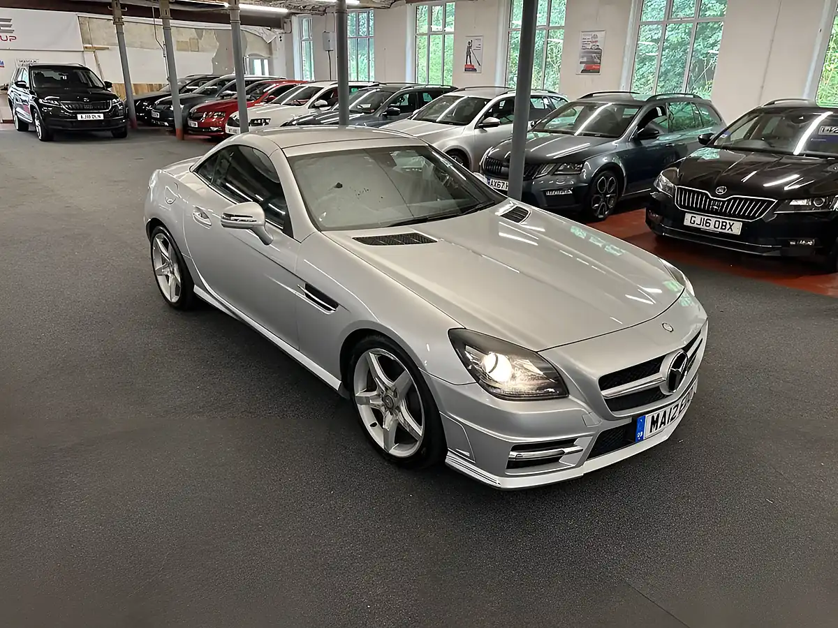Used 2012 Mercedes-Benz Slk AMG Sport Silver - Interior and Exterior details 15