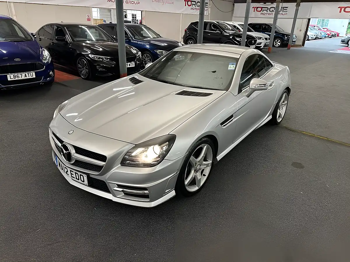 Used 2012 Mercedes-Benz Slk AMG Sport Silver - Interior and Exterior details 16