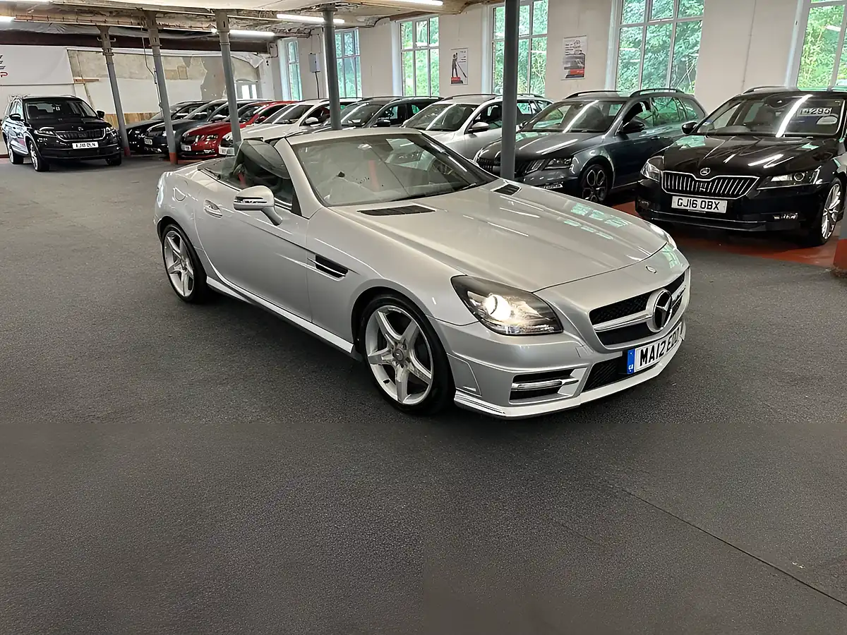 Used 2012 Mercedes-Benz Slk AMG Sport Silver - Interior and Exterior details 2