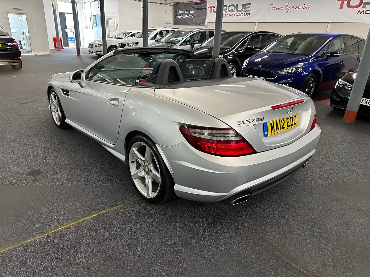 Used 2012 Mercedes-Benz Slk AMG Sport Silver - Interior and Exterior details 5